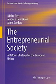 The Entrepreneurial Society