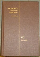 Halsbury's laws of England