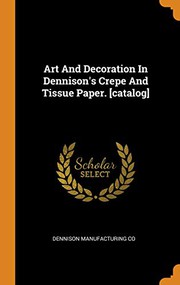 Art and decoration in crepe and tissue paper