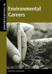 Opportunities in environmental careers