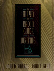 The Allyn & Bacon guide to writing