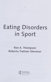Eating disorders in sport