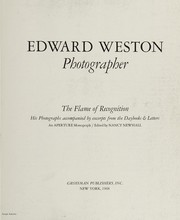 Edward Weston - the flame of recognition