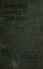 The Rumford complete cook book