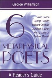 A reader's guide to the metaphysical poets