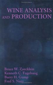 Wine analysis and production