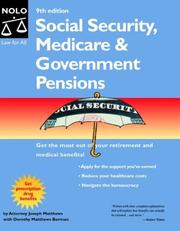 Social security, medicare & government pensions