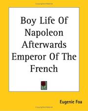 The boy life of Napoleon