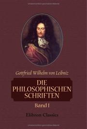 Die philosophischen Schriften