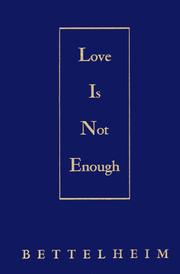 L'amour ne suffit pas