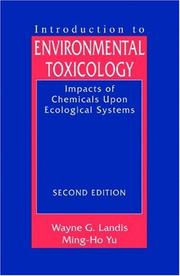Introduction to environmental toxicology