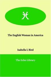 The Englishwoman in America