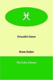 Dracula's Guest and Other Weird Stories