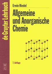 Allgemeine Und Anorganische Chemie: Ein Lehrbuch Fur Studenten Mit Nebenfach Chemie