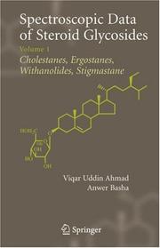 Spectroscopic data of steroid glycosides