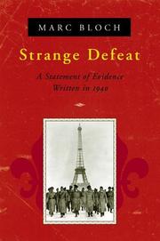 L' étrange défaite