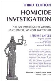 Homicide investigation