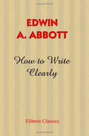 How to write clearly