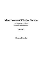 More Letters of Charles Darwin
