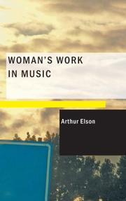Woman’s work in music