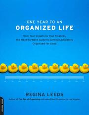 One year to an organized life