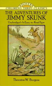 The adventures of Jimmy Skunk