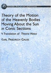 Theoria motus corporum coelestium in sectionibus conicis solem ambientium