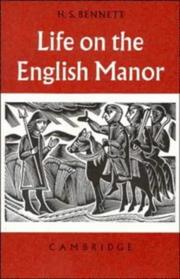 Life on the English Manor