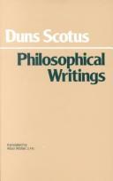 Philosophical writings