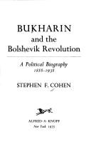 Bukharin I Bol'Shevistskaia Revoliutsiia