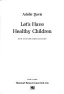 Let's have healthy children