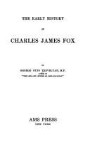 The early history of Charles James Fox