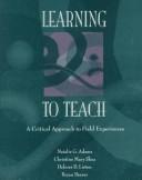 Learning to teach