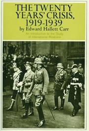 The Twenty Years' Crisis, 1919-1939