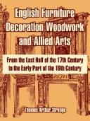 English furniture, decoration, woodwork and allied arts