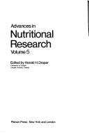 Advances in Nutritional Research
