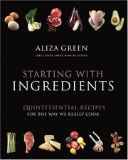 Starting with ingredients