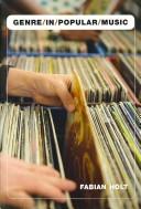 Genre in popular music