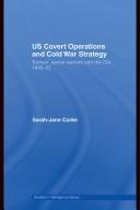 US covert operations and Cold War strategy