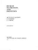Human nutrition and dietetics