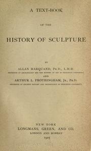 A text-book of the history of sculpture