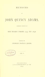 Memoirs of John Quincy Adams