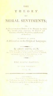 The theory of moral sentiments