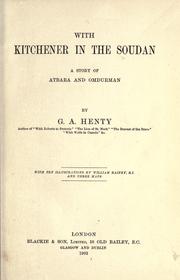 With Kitchner in the Soudan