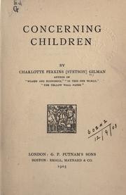 Concerning children