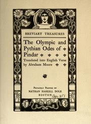 The Olympian and Pythian odes