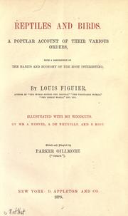 Reptiles and birds, a popular account of their various orders