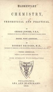 A manual of elementary chemistry, theoretical and practical