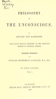 Philosophie des Unbewussten