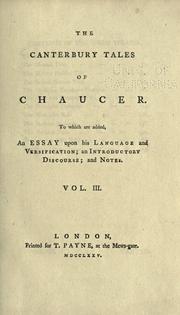 The Canterbury Tales
